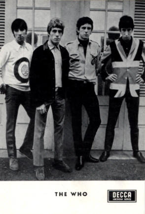 The Who - My Generation Promo Card - 1965 Italy