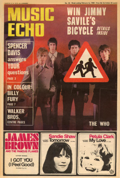 The Who - UK - Music Echo - February 12, 1966