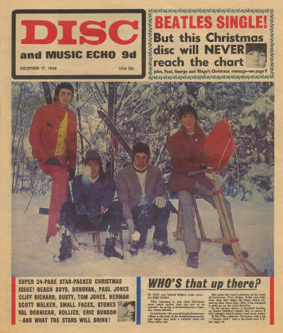 The Who - UK - Disc & Music Echo - December 17, 1966