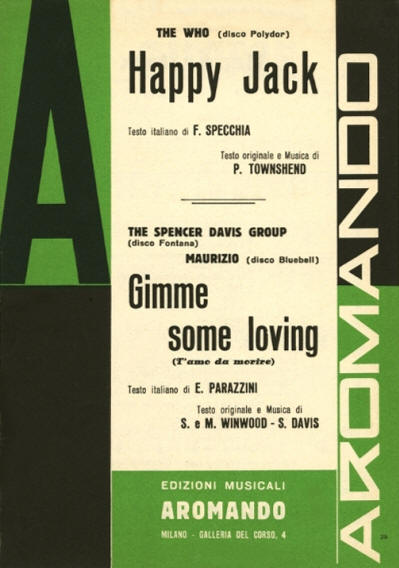 The Who - Italy - Happy Jack - 1966