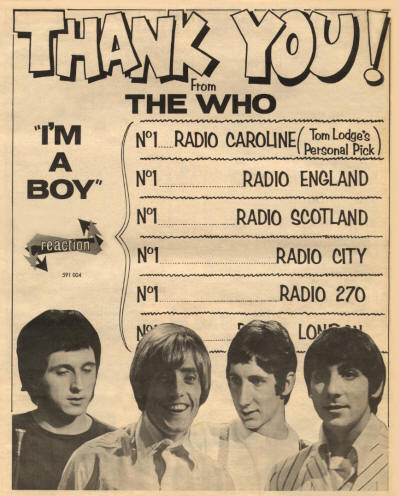 The Who - I'm A Boy - 1966 UK