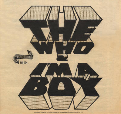 The Who - I'm A Boy - 1966 UK