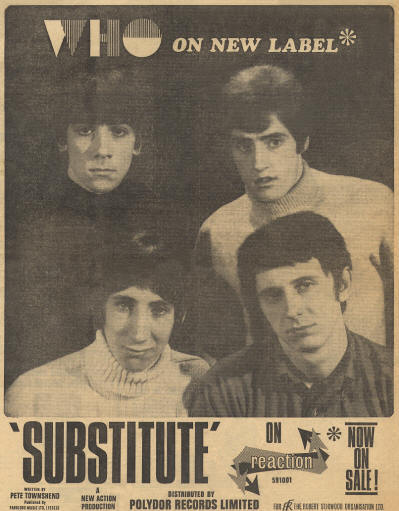 The Who - Substitute - 1966 UK