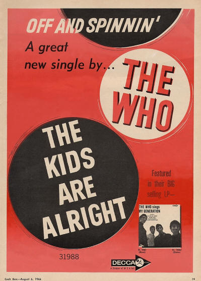 The Who - The Kids Are Alright - 1966 USA