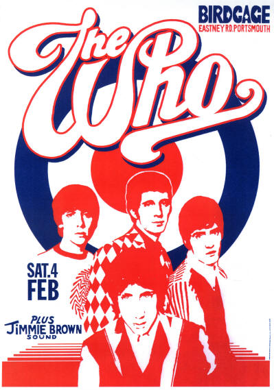 The Who - The Birdcage, Portsmouth, UK - February 4, 1967 (Reproduction)