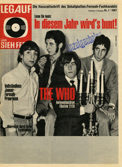 The Who - Germany - Leg Auf Und Sieh Fern - May, 1967