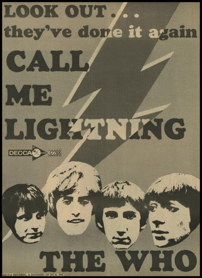 The Who - Call Me Lightning - 1968 USA