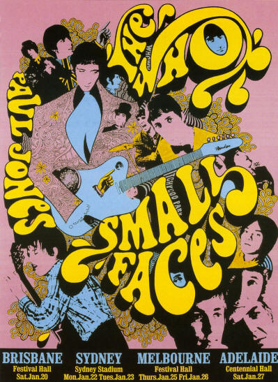 The Who - 1968 Australia Tour (Reproduction)