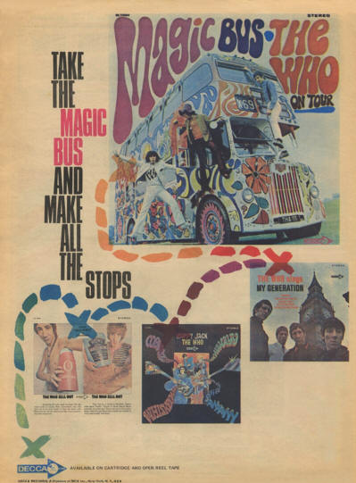 The Who - Magic Bus - 1968 USA