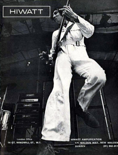 Pete Townshend - Hiwatt - 1969 UK