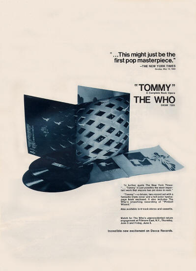 The Who - Tommy - 1969 USA