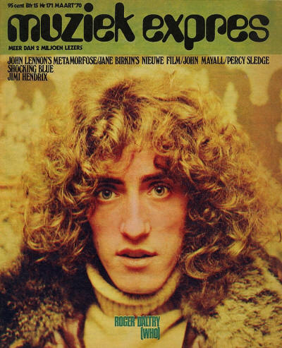 Roger Daltrey - Holland - Muziek Expres - March, 1970 