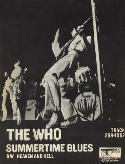 The Who - Summertime Blues - 1970 UK