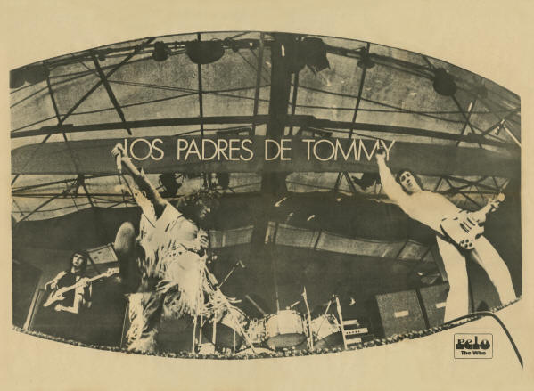 The Who - 1971 Argentina Poster