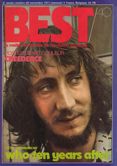 Pete Townshend - France - Best - November, 1971 