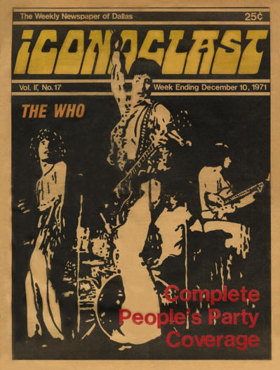 The Who - USA - Iconoclast - December 10, 1971