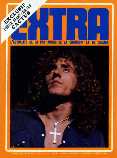 Roger Daltrey - France - Extra - March, 1972