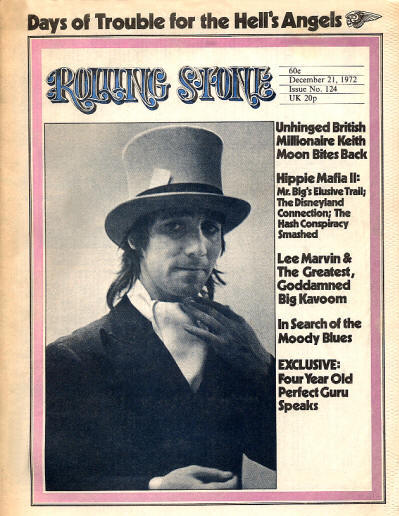 Keith Moon - USA - Rolling Stone - December 21, 1972