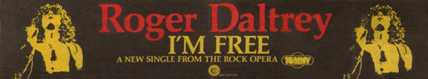 Roger Daltrey - I'm Free (London Symphony Orchestra) - 1972 UK