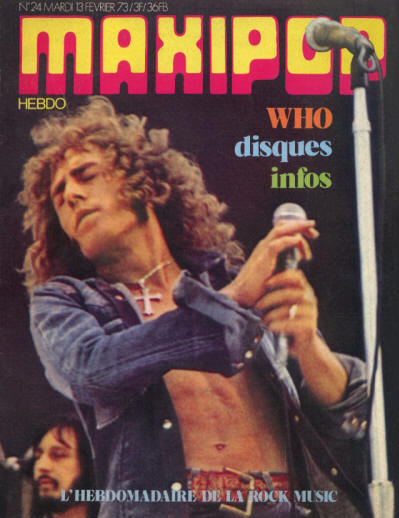The Who - France - Maxipop - February 13, 1973