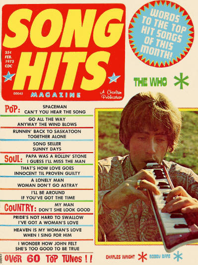 The Who - USA - Song Hits - February, 1973