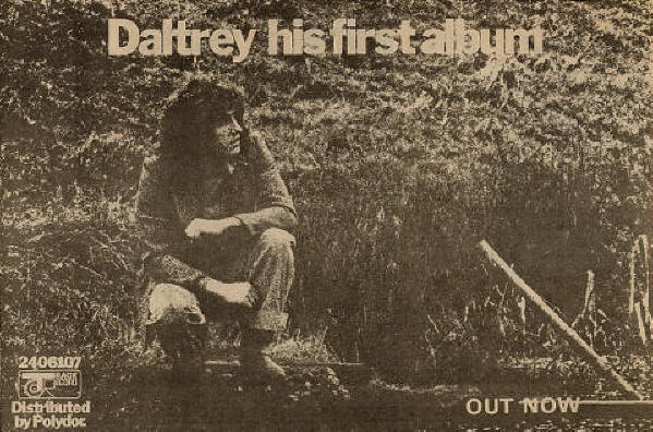 Roger Daltrey - Daltrey - 1973 UK