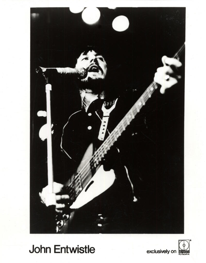 John Entwistle - Rigor Mortis - 1973 USA Press Kit