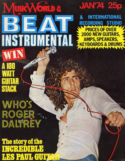 Roger Daltrey - UK - Music World & Beat Instrumental - January, 1974 