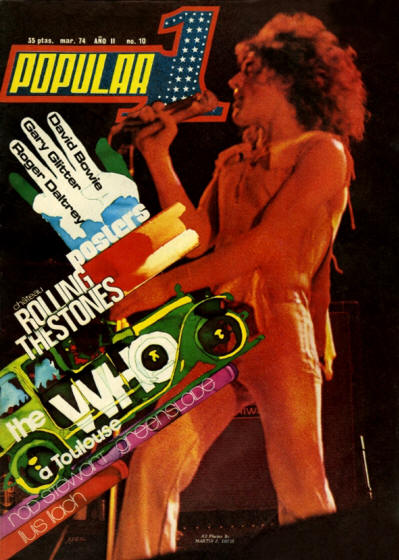 Roger Daltrey - Spain - Popular1 - March, 1974