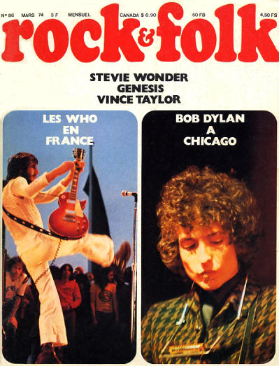 The Who - France - Rock & Folk - March, 1974