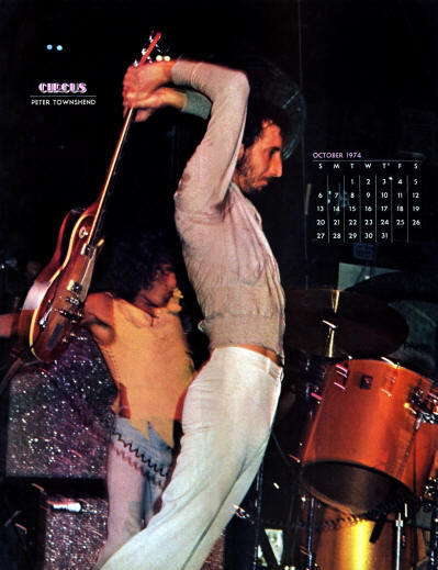 Pete Townshend - Circus Magazine - October, 1974 USA