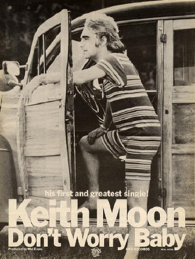 Keith Moon - Don't Worry Baby - 1974 USA