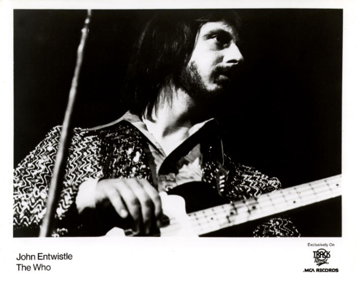 John Entwistle - 1974 USA - Press Kit