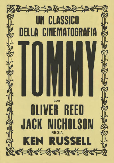 Roger Daltrey - Tommy - 1975 Italy (Promo)