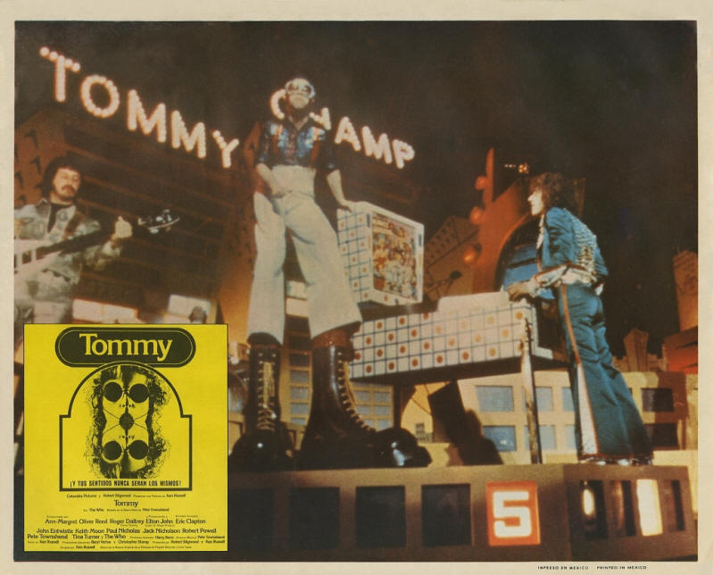 The Who - Tommy Lobby Cards - 1975 Mexico