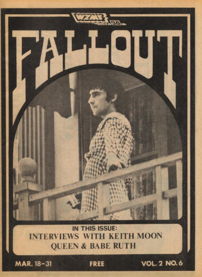 Keith Moon - USA - Fall Out - March 18-31, 1975