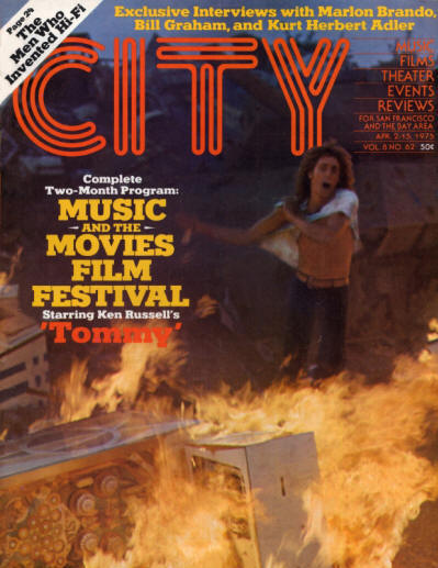 Roger Daltrey - USA - City - April 2, 1975