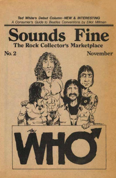 The Who - USA - Sounds Fine - November, 1975