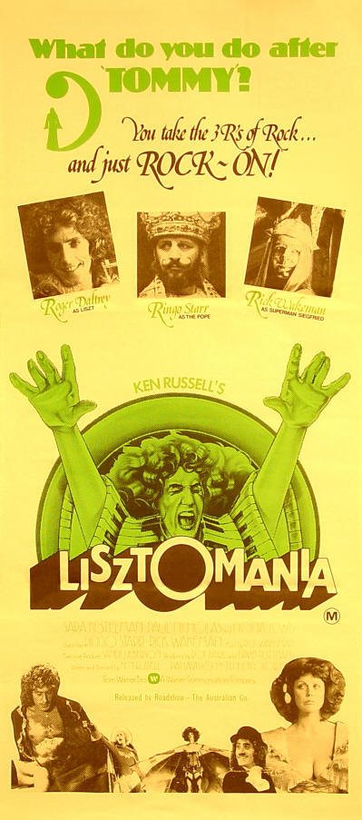 Roger Daltrey - Lisztomania - 1975 Australia (Promo)