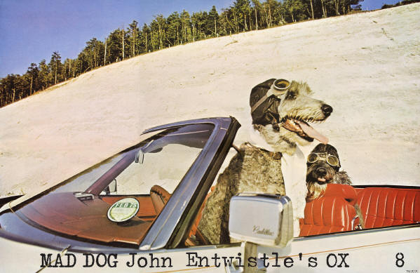 John Entwistle - Mad Dog John Entwistle's Ox - 1975 - Included with LP copies of John's "Mad Dog" album