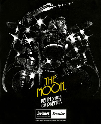 Keith Moon - Premier Drums - 1975 USA