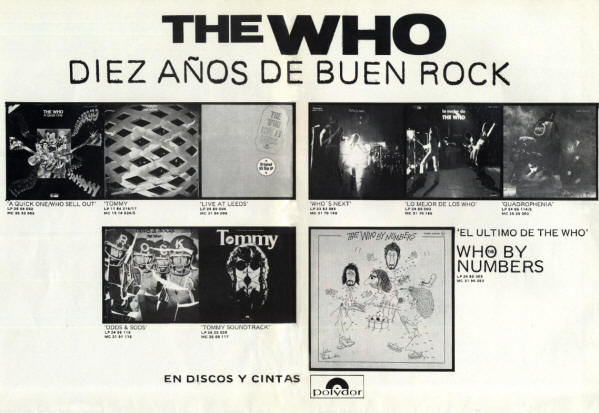 The Who - 1975 - Spain