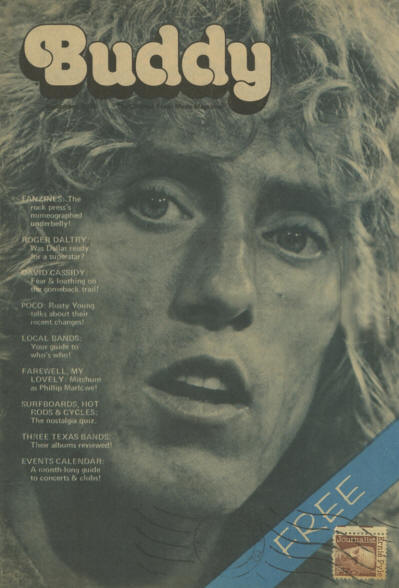 Roger Daltrey - USA - Buddy - September, 1976 Magazine