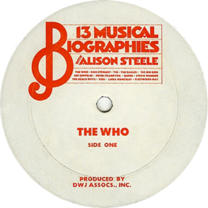 The Who: 13 Musical Biographies With Alison Steel