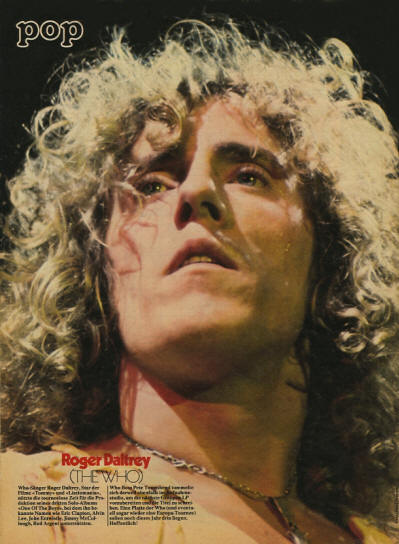 Roger Daltrey - Holland - Pop - July, 1977