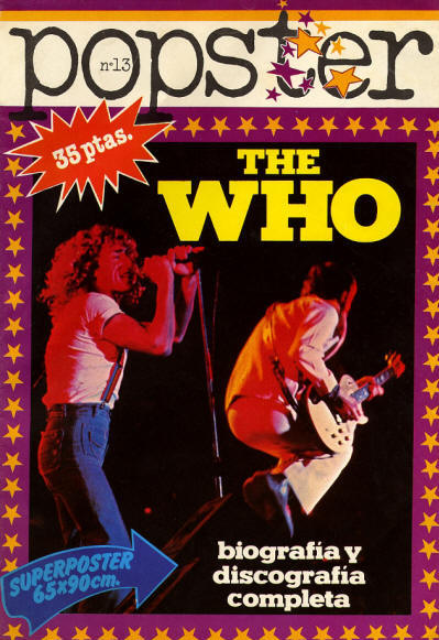 The Who - Spain - Popster - 1977