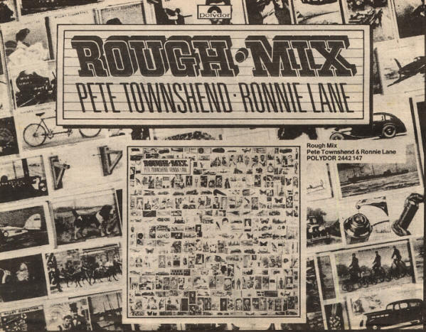 Pete Townshend - Rough Mix - 1977 Holland