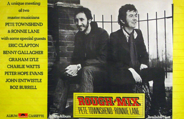 Pete Townshend - Rough Mix - 1977 UK