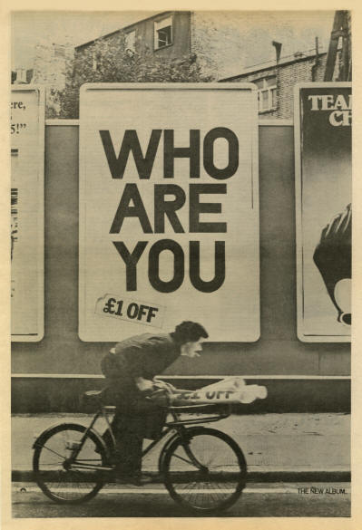 The Who - Who Are You - 1978 UK