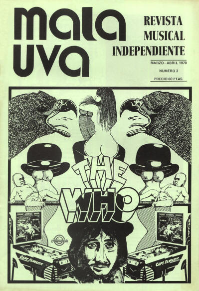 The Who - Spain - Mala Uva - March/April, 1978